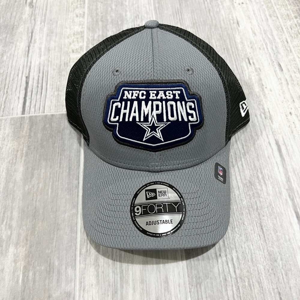 Dallas Cowboys 2021 NFC East Champions New Era 9Forty Hat Snapback NFL Cap Snap‎